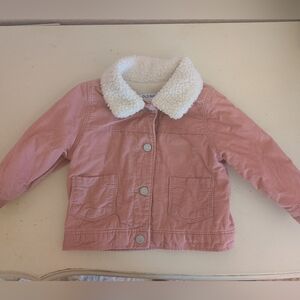 Old Navy Corduroy Coat with Sherpa Collar